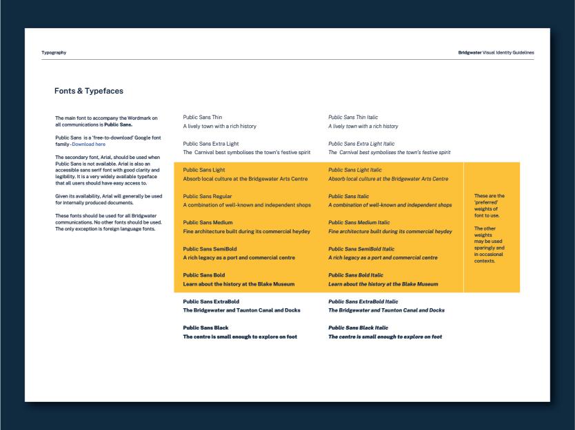 Bridgwater Brand Guidelines 7