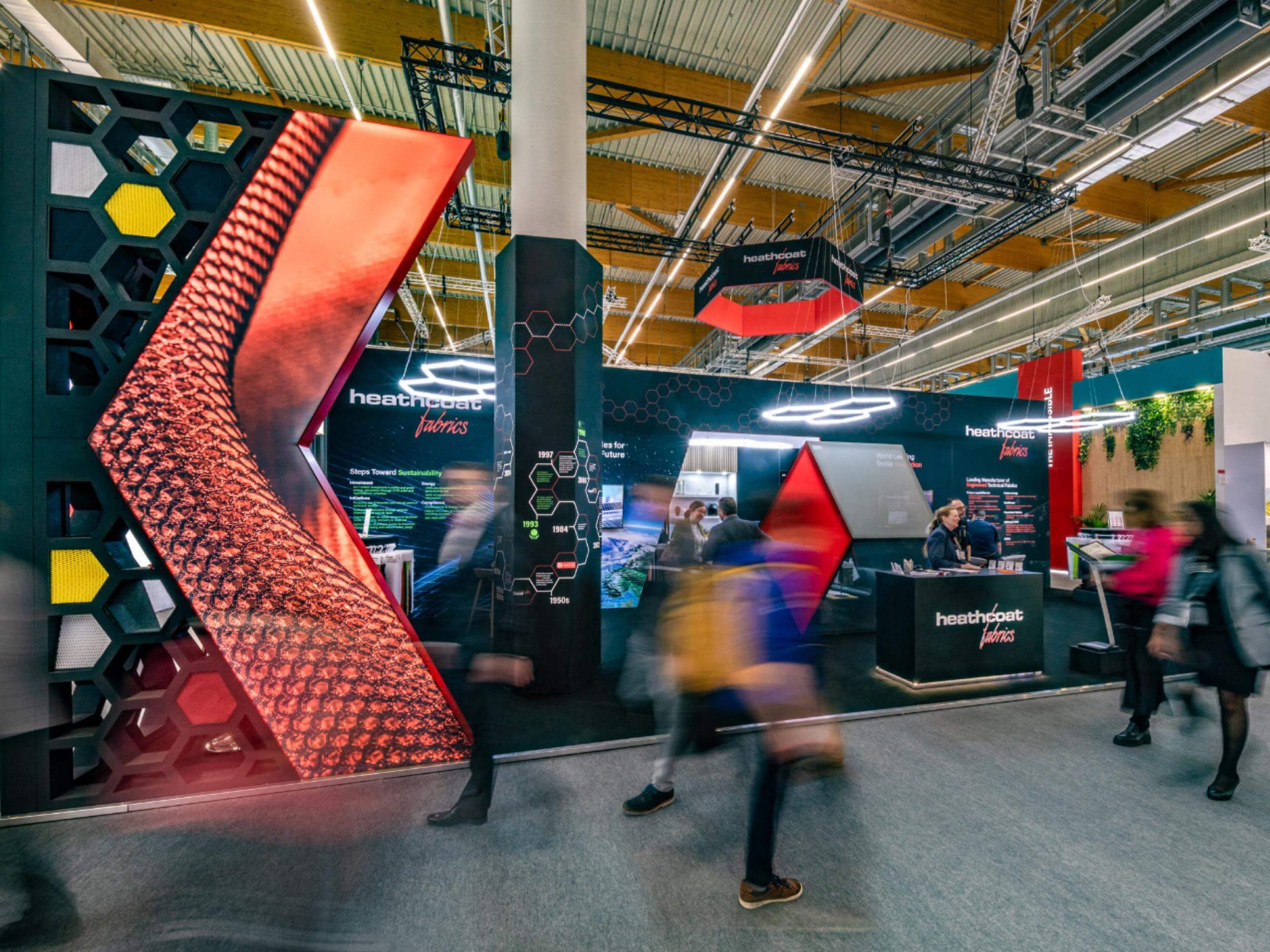 Heathcoat Fabrics Techtextil Exhibition 2